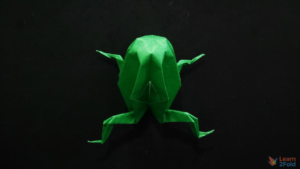 origami frog (20) origami frog