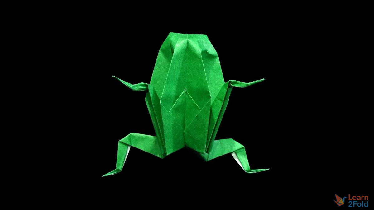 origami frog (21) origami frog