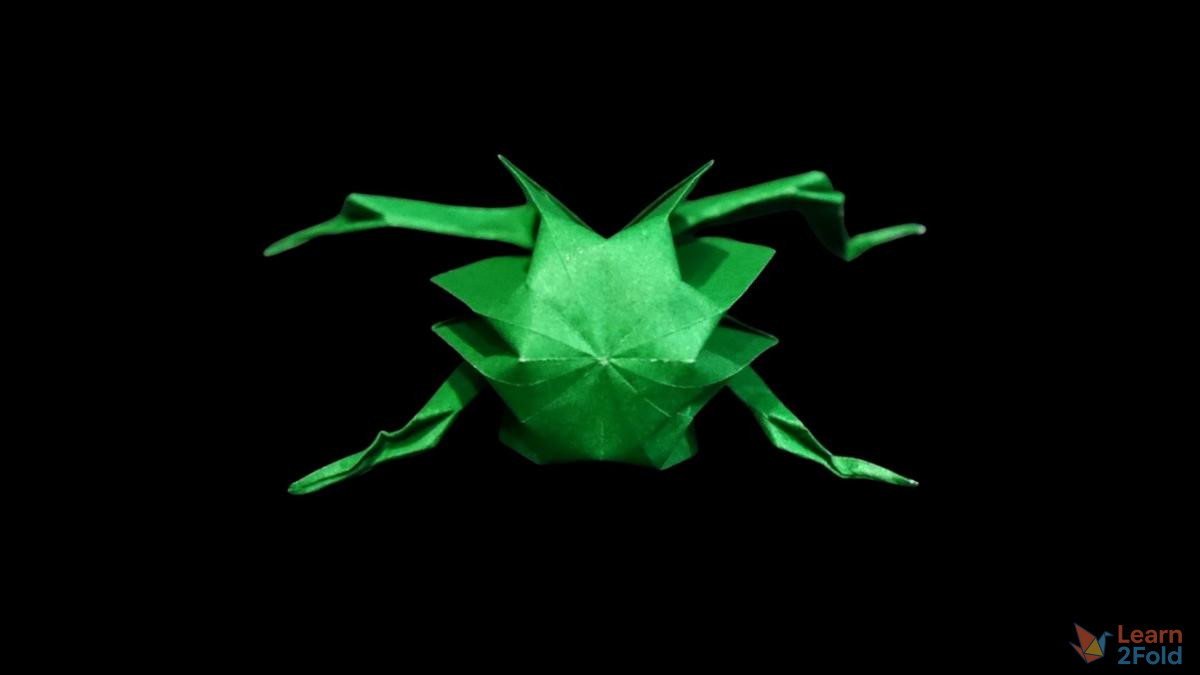 origami frog (22) origami frog