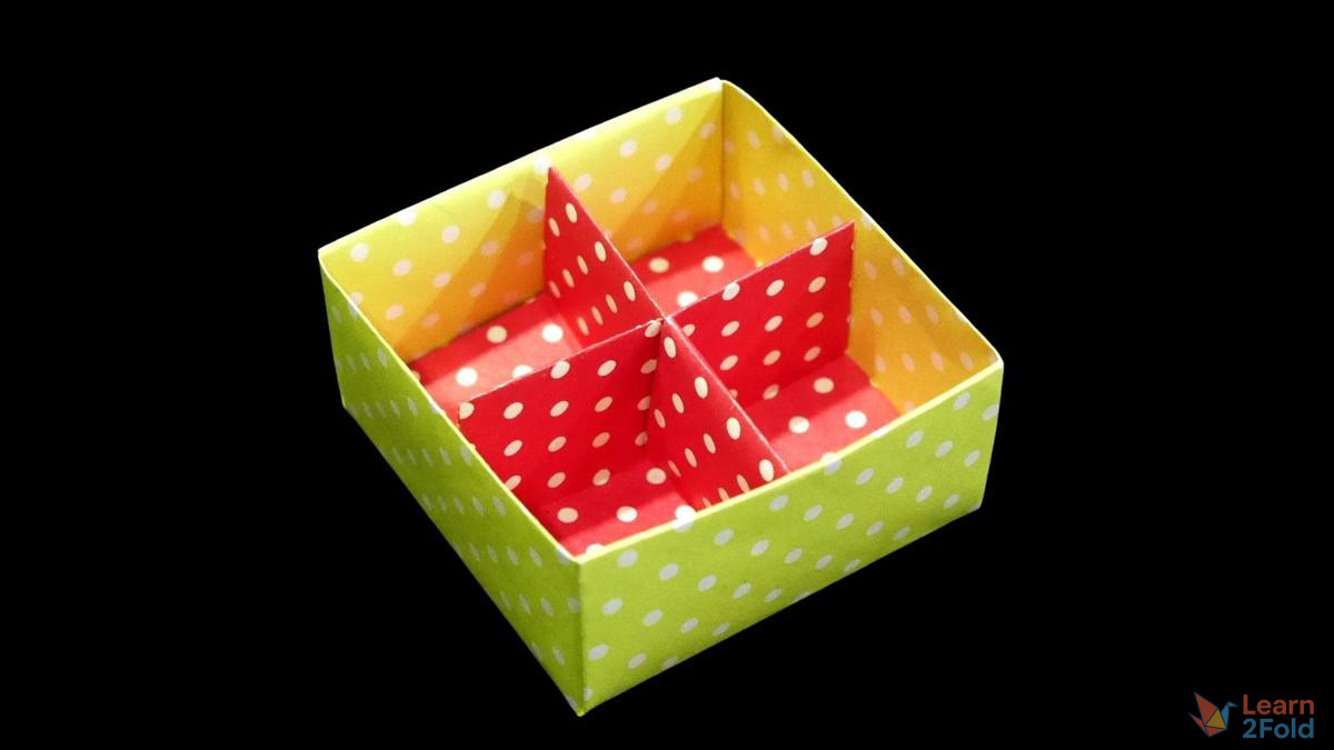 origami masu box and divider origami masu box and divider