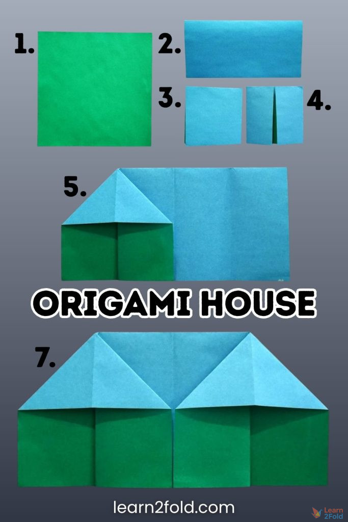 origami house pinterest